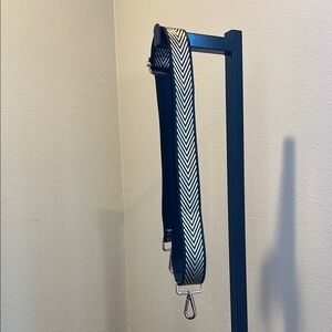 Black and Gold Chevron purse Strap